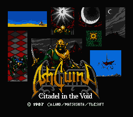 Ashguine Story II: Citadel in the Void title artwork