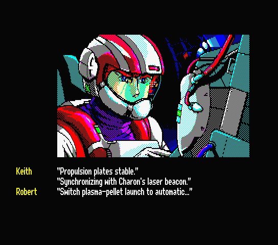 Psy-O-Blade Intro scene 001, english translation